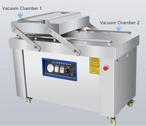 Machine d'emballage sous vide à double chambre, machine d'emballage sous vide Dzq 400 - Product Image 1