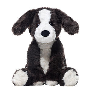 Peluche de Algodón Ultra Suave, Adorable Perrito Sentado, Border <span class=keywords><strong>Collie</strong></span>, Zorro, Animal de Peluche, Compañero Acurrucable, Regalo Unisex, 24cm-30cm - Product Image 1