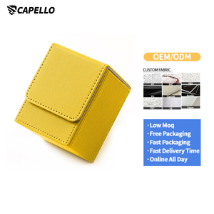 กล่องใส่การ์ดแ<span class=keywords><strong>บ</strong></span><span class=keywords><strong>บ</strong></span>ใส PVC/หนัง PU สำหรับการ์ด Top Loader Binder TCG, Beyblade X, Steam, Yugioh, และการ์ด MTG - Product Image 1