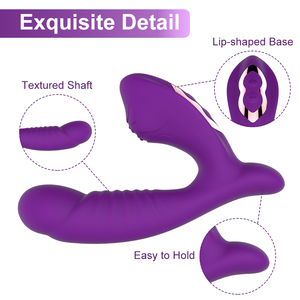 Venta completa <span class=keywords><strong>sexual</strong></span> sex shop dildos adultos vibrador 2 en 1 estímulo clítoris vagina masturbación juguetes sexuales para mujer - Product Image 4