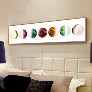 Black White Planet Moon Phase <span class=keywords><strong>Canvas</strong></span> <span class=keywords><strong>Poster</strong></span> Picture camera da letto Art Print Wall Decor pittura a olio <span class=keywords><strong>su</strong></span> <span class=keywords><strong>tela</strong></span> <span class=keywords><strong>Poster</strong></span> Art Picture - Product Image 4