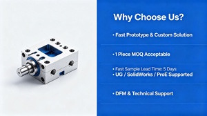 Componentes Industriales de Acero, Latón y Aluminio de Precisión Personalizados <span class=keywords><strong>HYM</strong></span> OEM, Piezas de Torneado y Fresado CNC con Electroerosión por Hilo - Product Image 2