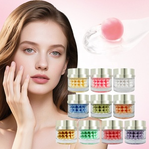 Crème Visage Éclat Quotidien à la Vitamine B5 et Perles de <span class=keywords><strong>Sakura</strong></span> Rose Clair, Perles d'Algues Marines, Hydratant Illuminateur et Lissant pour la Peau, Vente en Gros et Marque Privée - Product Image 2