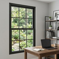 Ventana Moderna de Aluminio de Una Hoja, Diseño Vertical Deslizante de Tamaño Pequeño, Ventanas Colgantes Impermeables de Nueva Construcción para el Hogar