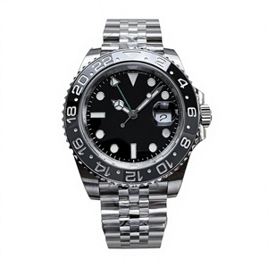 Montre lumineuse de haute qualité, étanche, 41 mm, acier 904L, mouvement VS factory V3 3285, montre de plongée Bruce Wayne GMT - Product Image 1