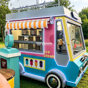 Customized Mobile Food <b>Trailer</b> Different Sizes Colors for Street Food Business - Product Image 1