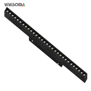 MT4200320 Rail lumineux magnétique intelligent en aluminium fin, moderne, encastré, monté en surface, DC48V, 6W-45W, pour salon, chambre à coucher - Product Image 5