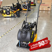 Usine 6.5hp essence plaque inviolable compacteur 6.5hp sol vibrant route compacteur plaque compacteur
