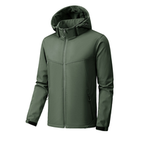 Veste de course d'hiver en toile fine pour hommes, personnalisable avec logo OEM, production en série, imperméable, respirante, coupe-vent, design réfléchissant