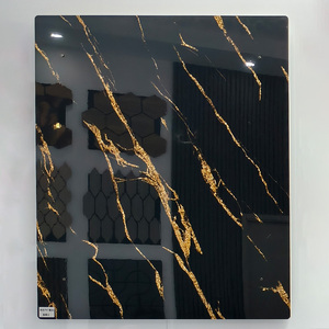 Paneles <span class=keywords><strong>de</strong></span> PVC <span class=keywords><strong>de</strong></span> Alta Calidad con Diseño <span class=keywords><strong>de</strong></span> Mármol, Color Arcoíris, Resistentes a los Rayos UV, a la Humedad y al Moho, Adhesivos Decorativos para Paredes Interiores, Verticales - Product Image 6