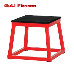 Guli Fitness Training Squat Plyometric Platform Plyo Box Jump Box Set for Strength Training 6'' 12'' 18'' 24'' 30'' 36'' 42''