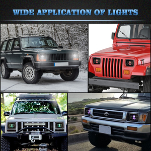 <span class=keywords><strong>2022</strong></span> alta potencia 7x6 12V Auto LED faro 7 pulgadas 45W 6500K cuadrado RGN calidad DRL 7 pulgadas Led faro para coche nuevo Estado - Product Image 6