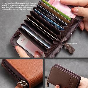 Grande capacité Vintage hommes femmes portefeuille pour <span class=keywords><strong>Amazon</strong></span> orgue multi-cartes fente <span class=keywords><strong>porte</strong></span>-carte Polyester cadeau à la mode pour elle - Product Image 4