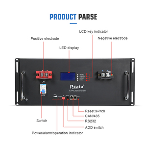 Equipo de Comunicación a Buen Precio, UPS, Baterías de Iones de Litio LFP de 48V 51.2V 200Ah - Product Image 4