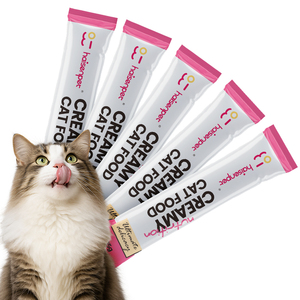 Friandises liquides en mousse hypoallergéniques pour lapins, poulets et chats, en bandes soyeuses à lécher, pour toutes les générations, certifiées ISO, vente en gros - Product Image 1