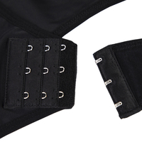 Vente en gros Combinaison de fitness noire à bandes invisibles Body sexy pour femmes Body Shaper dos nu avec logo personnalisé Matériau en nylon respirant
