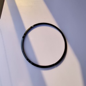 Adesivo Murale Rotondo a Specchio 3D in Acrilico da 70cm, Lettere e Logo Personalizzabili, Diametro 50cm 80cm - Product Image 4