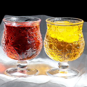 Verre à cocktail et whisky <span class=keywords><strong>mini</strong></span> transparent à pied court, style gobelet, couleur personnalisable, en gros, pour bars et fêtes, en stock - Product Image 1