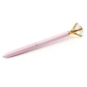 Kailong papelería bolígrafo para la promoción giro bolígrafo con borla de oficina de cristal de Swarovski de la pluma