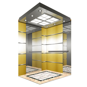 Cabine d'ascenseur <span class=keywords><strong>NOVA</strong></span> en acier/acier inoxydable, faible niveau sonore, certifiée ISO, garantie 1 an, livraison rapide, design contemporain pour bureau - Product Image 2