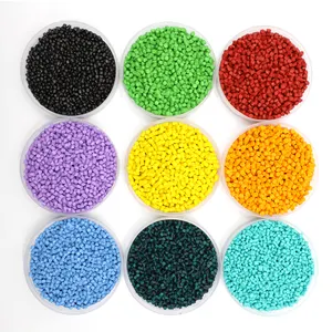 Caco3 Filler Masterbatch Aangepaste Kleur Plastic Masterbatch Fabrikanten Spuitgieten