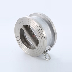 Dọc hoặc ngang h77x h76w ANSI 150lb thép không gỉ 304 316 JIS 10k 1.6mpa wcb bướm loại Wafer kiểm tra van - Product Image 2