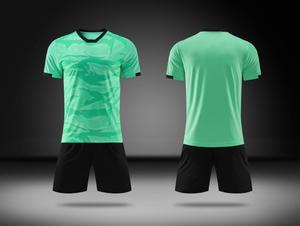 Jersey Sepak Bola Custom Print Logo Nama Nomor OEM ODM, Seragam Latihan Sepak Bola, Set Pakaian Olahraga Keluarga Seragam untuk Anak-anak dan Pria - Product Image 2