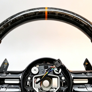 Le volant en cuir/fibre de carbone le plus populaire pour <span class=keywords><strong>Mercedes</strong></span> Benz W177 W213 W204 C257 AMG GT G63 - Product Image 5