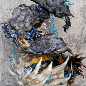 شخصيات نيكا بلاستيكية عالية الجودة من OEM ، معدات القرد دي لوفي مقابل عمل كايدو ، أشكال أنيمي ، مجموعة ألعاب تمثال مضيئة - Product Image 4