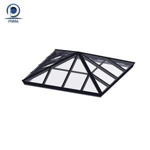 Claraboya <span class=keywords><strong>de</strong></span> Vidrio para Techos <span class=keywords><strong>de</strong></span> Salones y Atrios, Diseño Moderno Personalizado - Product Image 3