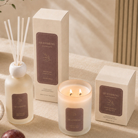 Duft-Geschenkset: Reed-Diffusor, Kerzen-Diffusor, Aroma-Kerzen- und Diffusor-Geschenkset, individuelles Kerzen-Diffusor-Set