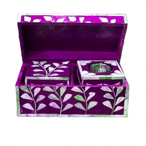 Handcrafted Mabkhara for Ramadan Kareem and <b>Eid</b> Mubarak <b>Gifting</b> Luxury Mother of Pearl Decorated Arabic Incense Burner Elegant - Product Image 1