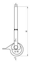 Nouveau produit phare : Système de levage de béton préfabriqué en acier galvanisé/acier inoxydable, panneau de coffrage à œil de serrage pour la construction
