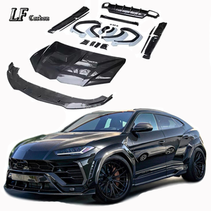 Convient pour <span class=keywords><strong>Lamborghini</strong></span> URUS Upgraded Version 1016 Style Front Lip Side Skirts Diffuser Spoiler Hood Wheel Arch Body Kit - Product Image 1