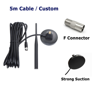<span class=keywords><strong>Antena</strong></span> Magnética para TV Digital DVB-T ASTC, <span class=keywords><strong>4K</strong></span> 1080P <span class=keywords><strong>HDTV</strong></span>, con <span class=keywords><strong>Cable</strong></span> de 5m para <span class=keywords><strong>Canales</strong></span> Locales Gratuitos de Largo Alcance - Product Image 3