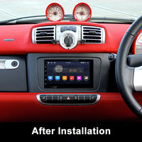 Radio Mobil Android Unit Kepala Double Din, Radio Mobil Android Layar Sentuh 7 Inci 2 Din Gps 1 + 16G Universal