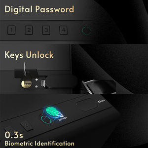 Buen <span class=keywords><strong>precio</strong></span> Contraseña digital Clave Desbloqueo Huella digital Pistola Caja fuerte Acceso rápido Pistola Segura Biométrica Coche <span class=keywords><strong>Seguro</strong></span> de viaje - Product Image 3