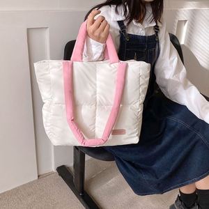 Custom Fashion <b>Large</b> Capacity Puffer Bag Eco Friendly Women Quilted Tote Bags Soft Open Closure Outdoor <b>Handbag</b> for Travel - Product Image 3