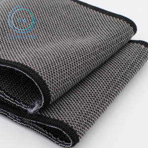 Tissu en jersey de coton lavé et polyester, côtelé, sans couture, pour sweat-shirt de qualité supérieure - Product Image 4