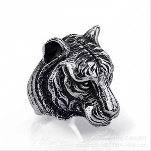 Boutons de manchette métalliques ajustables style rétro punk <span class=keywords><strong>européen</strong></span>-américain, inspirés du serpent, du lézard, du <span class=keywords><strong>chien</strong></span> et du pharaon – un accessoire audacieux pour hommes et femmes - Product Image 5