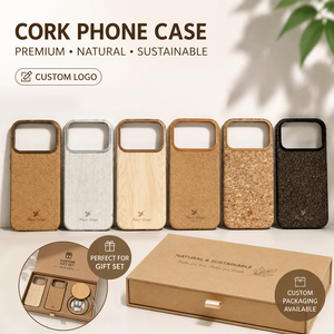Étui de téléphone en bois personnalisé avec logo en relief, impression personnalisée, design moderne, cadeau promotionnel - Product Image 2