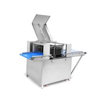 Bande transporteuse en PU, acier inoxydable 304, moteur en cuivre pur 3000W, 1300 kg/h, lame de 350 mm pour les usines de transformation de la viande, trancheuse à viande