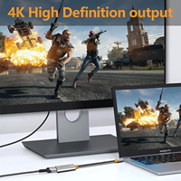 Adaptador Convertidor SOTAKO USB-C a 4K para Laptop, iPhone 15/16 Pro/Max, MacBook Pro/Air, iPad, Thunderbolt 3/4