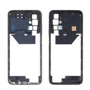 Cover Posteriore Nera in ABS per Xiaomi Redmi 10, Ricambio Scocca Telefono Cellulare - Product Image 2