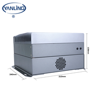 Mini PC Industrial con CPU X86 Integrada Sin Ventilador I5 6500T y Tres Puertos de Pantalla