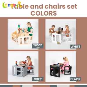 Juego <span class=keywords><strong>de</strong></span> mesa y sillas <span class=keywords><strong>de</strong></span> destete Montessori para niños en edad preescolar, muebles <span class=keywords><strong>de</strong></span> guardería, guardería, configuración <span class=keywords><strong>de</strong></span> mesa <span class=keywords><strong>de</strong></span> alimentación independiente - Product Image 5