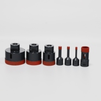 Jeu de forets diamantés pour carrelage, céramique et béton, accessoires pour outils électriques