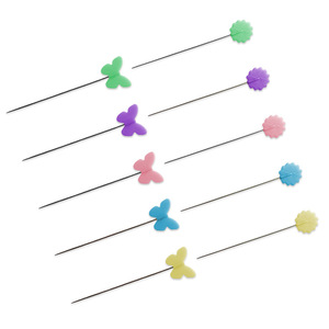 100 pièces <span class=keywords><strong>épingles</strong></span> droites à bouton plat, <span class=keywords><strong>épingles</strong></span> à coudre <span class=keywords><strong>épingles</strong></span> à Quilting pour la <span class=keywords><strong>couture</strong></span> projets de bricolage couturière bijoux décoration - Product Image 5