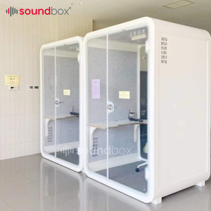 Soundbox <span class=keywords><strong>insonorisé</strong></span> <span class=keywords><strong>bureau</strong></span> Pod moderne 2 personnes boîte de réunion facile à installer bruit réduire les pods de <span class=keywords><strong>bureau</strong></span> - Product Image 5