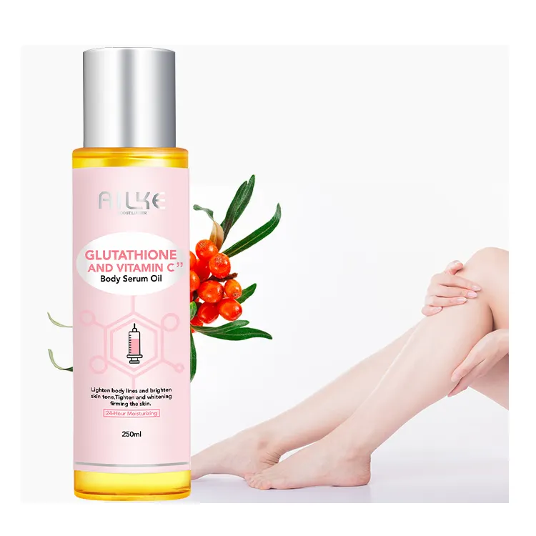 100% bio Spa corps huile peau blanchissant hydratant relaxant corps huile Massage huile essentielle pour la peau